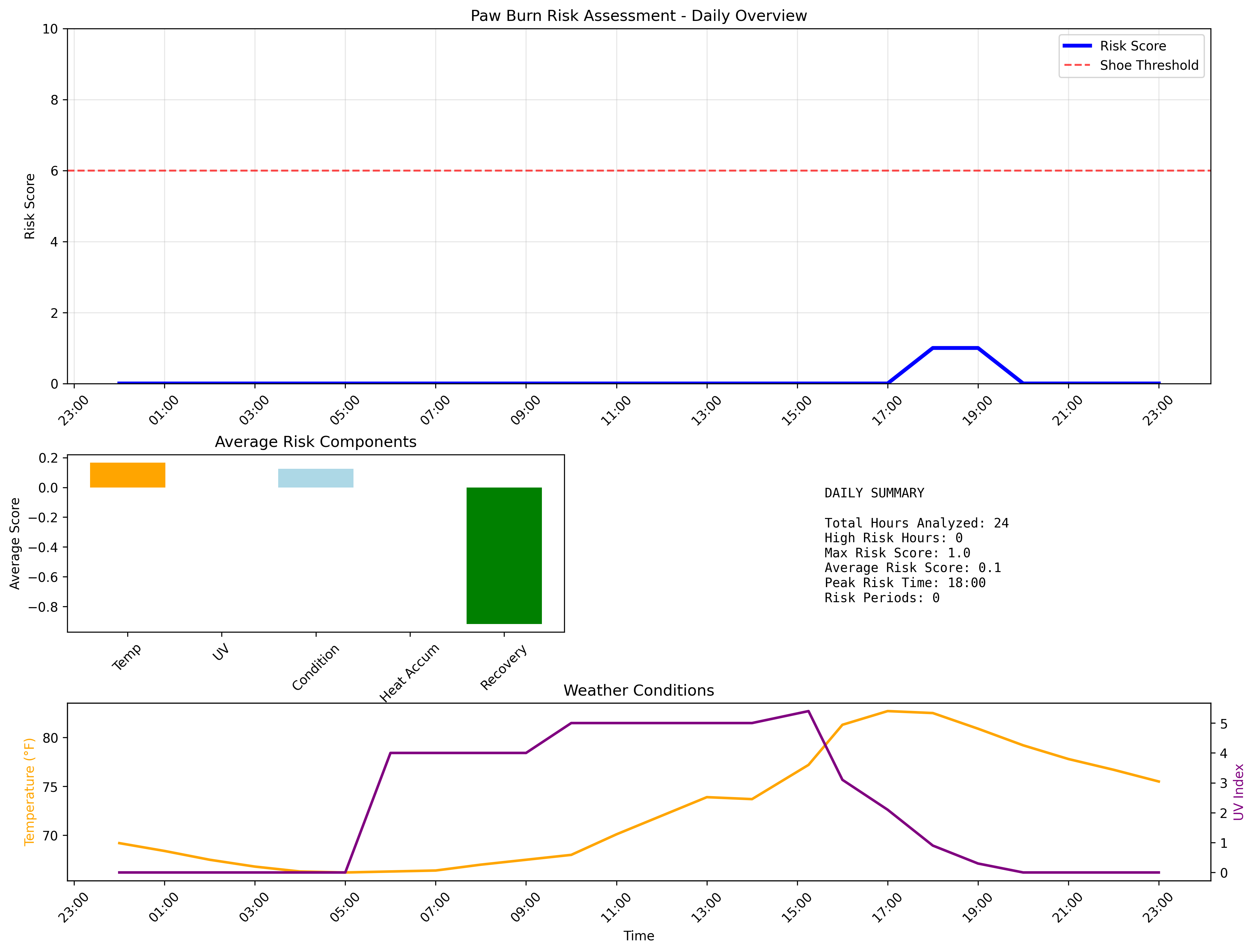 Risk Dashboard Example